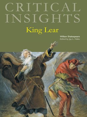 cover image of Critical Insights: King Lear